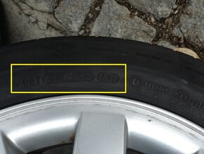 AL kola originál RENAULT 16" + pneu (rozteč: 5x108mm) - 3