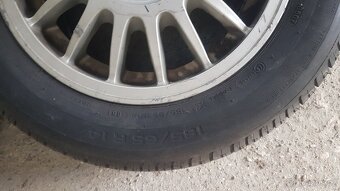 Prodám letní sadu alu kol 165/65/14 - 3