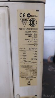 Klimatizace Toshiba 2x vnitřní jednotka - 3