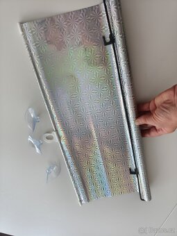 Stříbrná teleskopická slunečna slona - 3