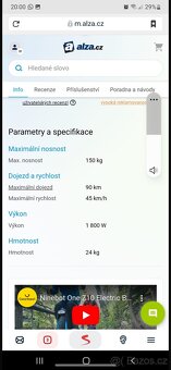 Ninebot jednokolka - 3