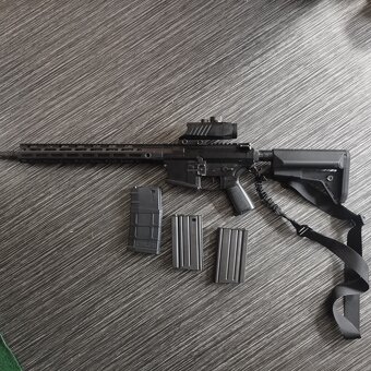 SR25/AR10 Cyma Platinum s upgradem - 3