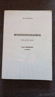 Mikroekonomie základní kurs - 3