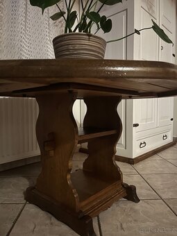 Starožitný stůl masiv - 3