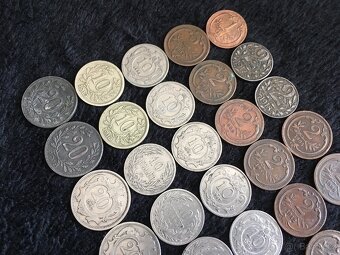 35 kusů heller a filler. mince Rakousko Uhersko, každá jiná - 3