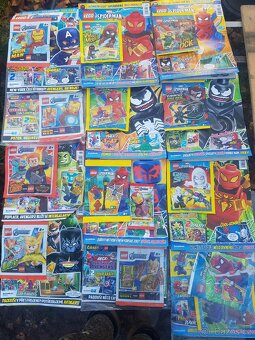Lego časopisy s hračkou lego od marvel dc star wars atd - 3