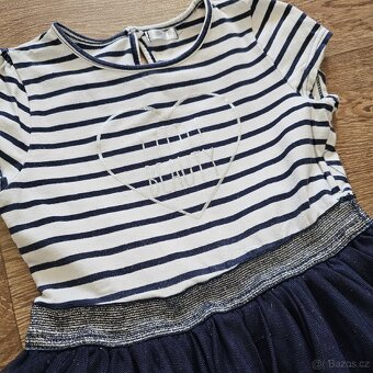 Krásné dívčí šaty Pepco vel. 122 - 3