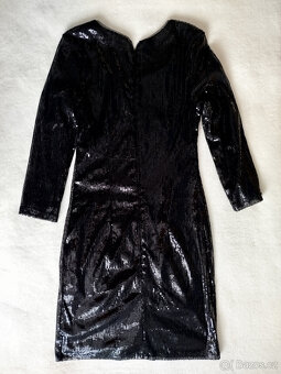 černé, flitrové šaty, zn.Janina - 3