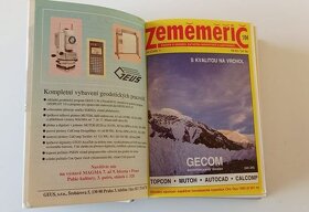 Vyvázané časopisy ZEMĚMĚŘIČ (1994 - 1996 ) - 3