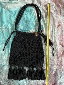 Síťovka macrame černá - 3