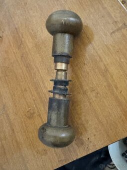 Mosazná Starožitná Klika - 3