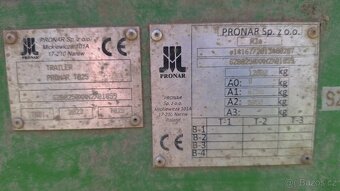 Přepravník balíků Pronar T025 - 3