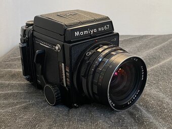 Mamiya RB67 Pro-S + Sekor 127mm f/3.8 a 65mm f/4.5 – po serv - 3