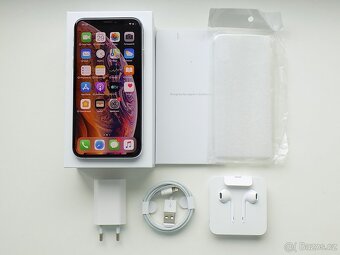 APPLE iPhone XS 64GB Silver - ZÁRUKA 12 MĚSÍCŮ - KOMPLETNÍ - 3