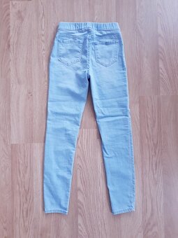 JEGÍNY • NATAHOVACÍ DŽÍNY • SKINNY KALHOTY • H&M vel. 140 - 3