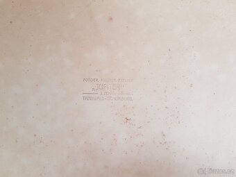 Starou kabinetní fotografii muzikantů - orchestru - 3