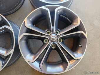 ALU disky 5x110 R17 Opel Corsa, Adam - nepoužité - 3