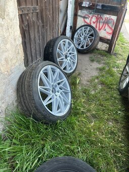 Keskin 20” ALU kola 5x112 + nové pneu – TOP stav - 3