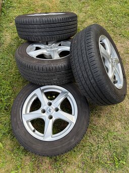 Sada alu kol s letní pneu 205/60 R16 - 3