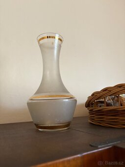 Retro staré sklo, porcelán, lampy… - 3