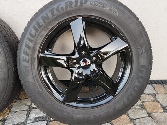 ALU 5x114,3 r17x7j ET 45, 225/65/17 celoroční Goodyear - 3