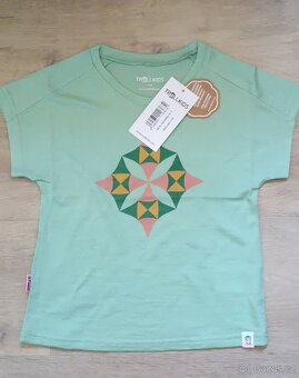 Merino tencel trollkids Letní triko vel.110 - 3