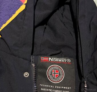 NORWAY  DÁMSKÁ ZIMNÍ OUTDOOR BUNDA-KRÁSNÁ 38 (M) - 3