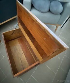 Vintage dřevěný odkládací stolek WILD - 3