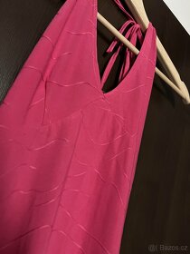 Azora - dáms. krásně růžové šaty – S/M? - 3