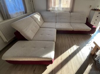Pohodlná rohová sedačka - 3