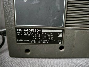 radiopříjímač National Panasonic RQ 443 FJSD - 3