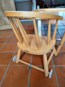 Dětská dřevěná jídelní židlička Bernkop - 3