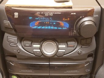 Prodám hi fi Kenwood XD-701, ex-bass - 3