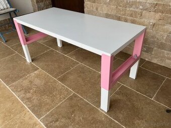Psací stůl Ikea + koberec + lampička - 3
