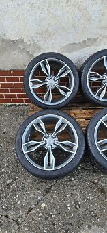 Alu kola r18 Audi, 5x100, letní 225/40 - 3