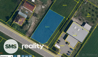 Prodej stavebního pozemku 955 m² – Měřín - 3