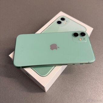 iPhone 11 128GB zelený, bez škrábance, 100% baterie - 3