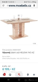 Jídelní stůl + židle - 3