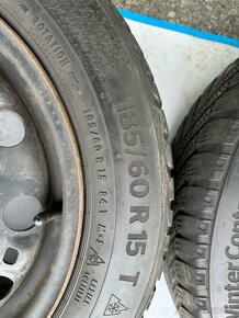 Sada kol Škoda Rapid 5x100 vč. pneumatik 185/60 R15 - 3