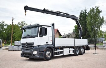 Mercedes-Benz Antos 2548 6x2 - valník s hydraulickou rukou - 3