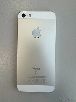 iPhone SE (1. generace) 32GB, stříbrný, hezký stav - 3