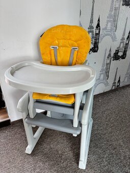 Prodej dětské jídelní židle Gracia žlutá - 3