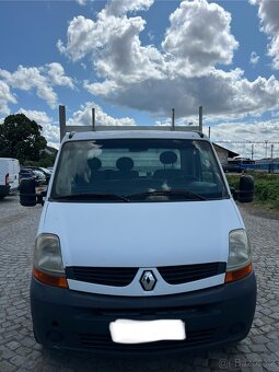 Renault Master 2,5 r. 2008 valnik - plošina Do 3,5t - 3