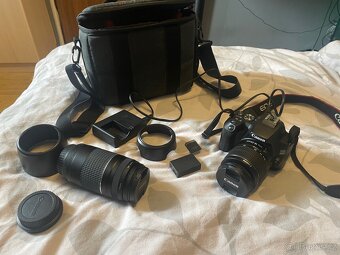 Canon EOS 250D + základní objektiv + teleobjektiv + SD karta - 3