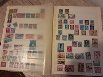 Poštovní známky,  15 albumů  , 4300 známek a aršíků - 3