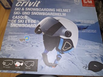 Nová dětská lyžařská helma S/M - 3