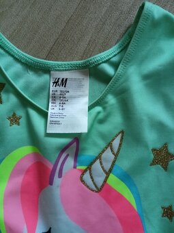 Dětský kostým - šatičky jednorožec vel. 122-128 - 3