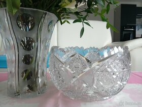 broušená váza,mísa na ovoce,jako dárek - 3