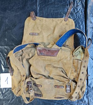 Staré trampské batohy a somradlo 2 - 3