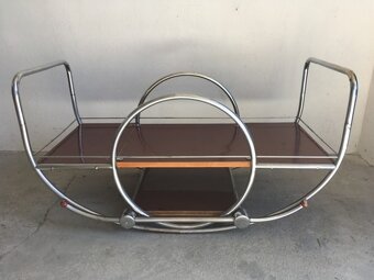 chromovaná retro postýlky - 3